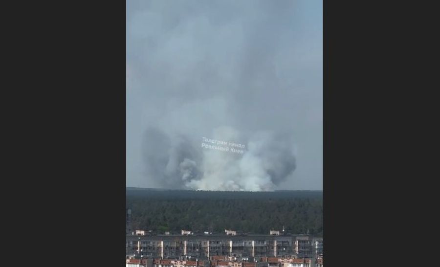 пожар на Киевщине